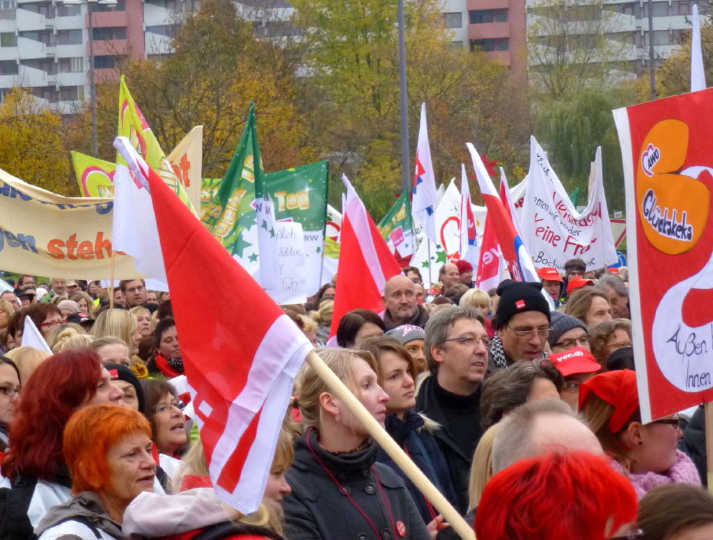 Die Demonstranten