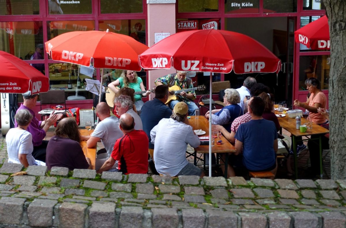 Das achte Som­mer­fest der DKP Köln Innenstadt
