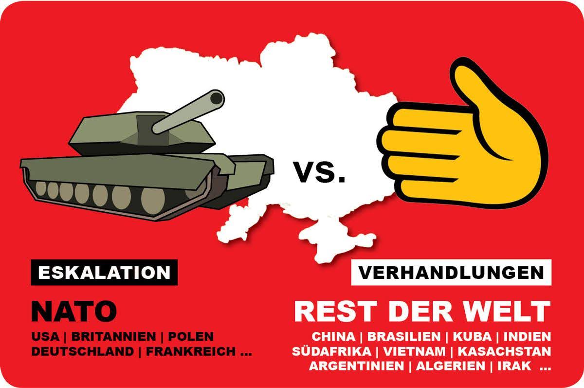 Von Köln nach Düs­sel­dorf Oster­marsch 2023