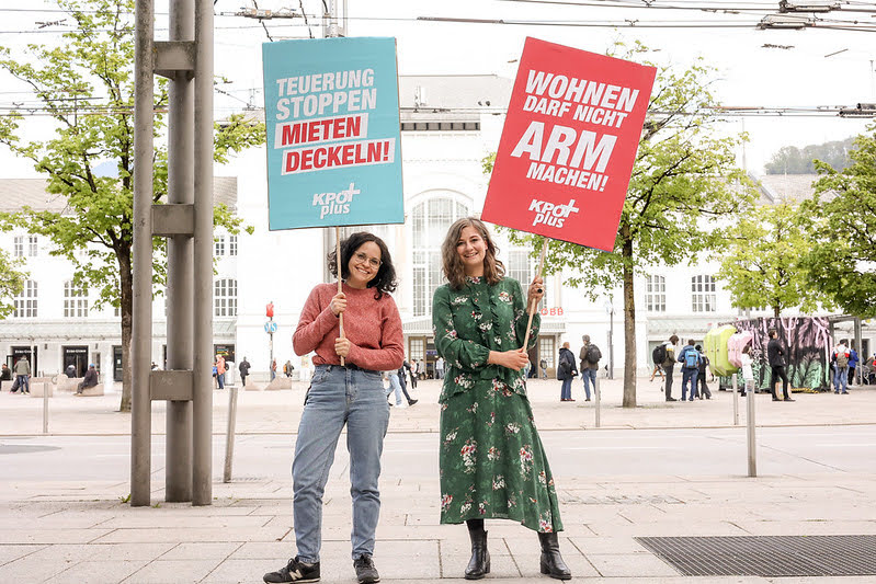 Sen­sa­tio­nel­ler Wahl­er­folg für Kom­mu­nis­ten in Salzburg