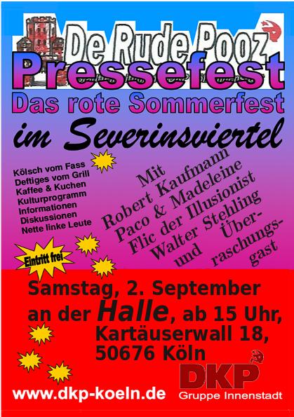 Som­mer­fest der Gruppe Innenstadt