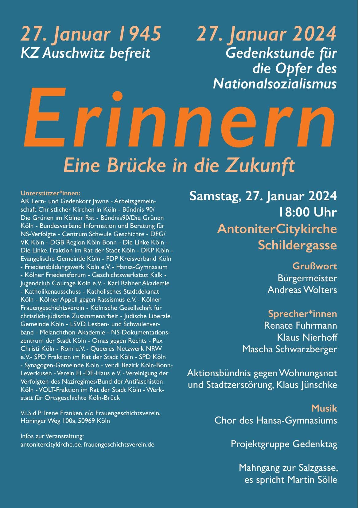 Ausch­witz-Gedenk­tag 2024 Aso­ziale NS-Sozialpolitik